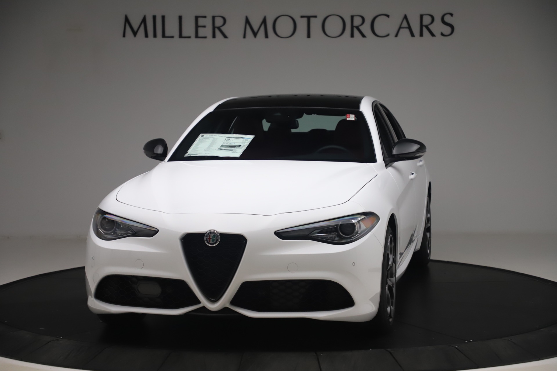 New 2020 Alfa Romeo Giulia Ti Sport Q4 for sale Sold at McLaren Greenwich in Greenwich CT 06830 1