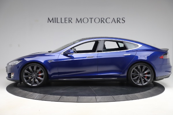 Used 2016 Tesla Model S P90D for sale Sold at McLaren Greenwich in Greenwich CT 06830 3