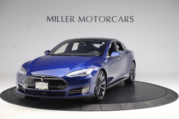 Used 2016 Tesla Model S P90D for sale Sold at McLaren Greenwich in Greenwich CT 06830 1