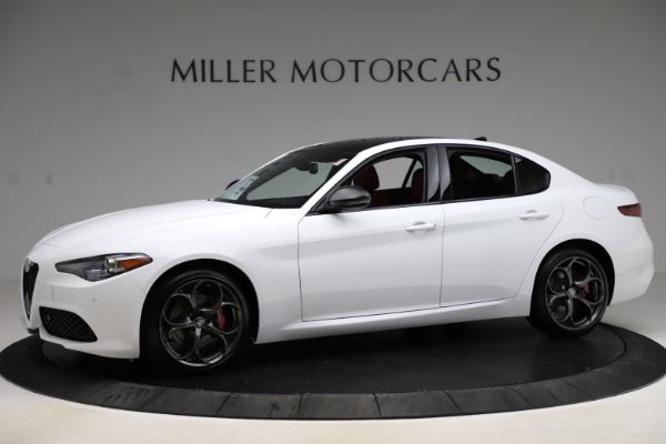 New 2020 Alfa Romeo Giulia Ti Sport Q4 for sale Sold at McLaren Greenwich in Greenwich CT 06830 2