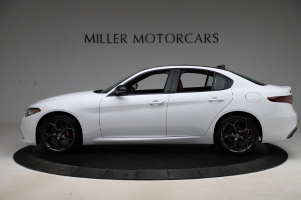 New 2020 Alfa Romeo Giulia Ti Sport Q4 for sale Sold at McLaren Greenwich in Greenwich CT 06830 3