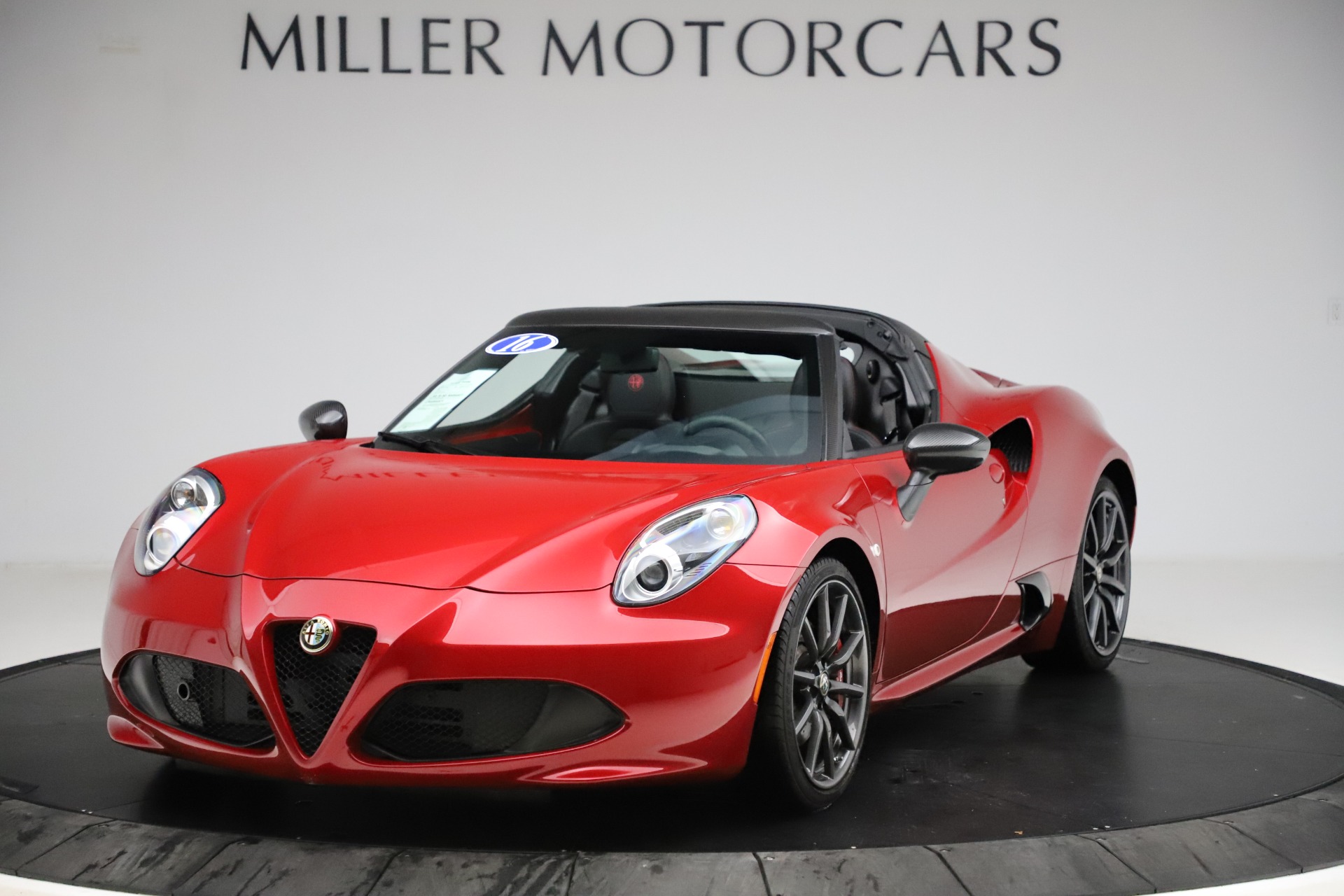 Used 2016 Alfa Romeo 4C Spider for sale Sold at McLaren Greenwich in Greenwich CT 06830 1