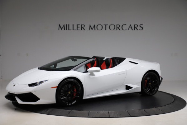 Used 2016 Lamborghini Huracan LP 610-4 Spyder for sale Sold at McLaren Greenwich in Greenwich CT 06830 4