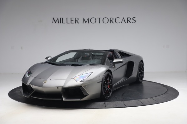 Used 2015 Lamborghini Aventador Roadster LP 700-4 for sale Sold at McLaren Greenwich in Greenwich CT 06830 2