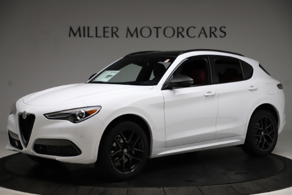 New 2021 Alfa Romeo Stelvio Ti Sport Q4 for sale Sold at McLaren Greenwich in Greenwich CT 06830 2