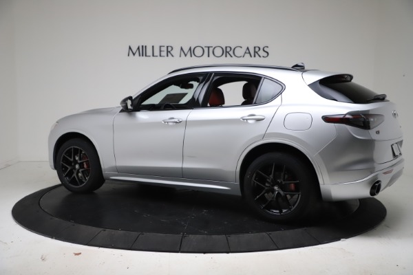 New 2021 Alfa Romeo Stelvio Ti Sport Q4 for sale Sold at McLaren Greenwich in Greenwich CT 06830 4