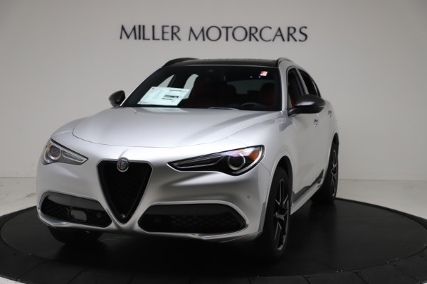 New 2021 Alfa Romeo Stelvio Ti Sport Q4 for sale Sold at McLaren Greenwich in Greenwich CT 06830 1