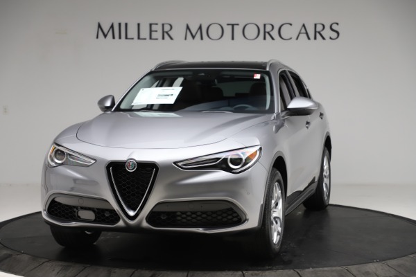 New 2021 Alfa Romeo Stelvio Q4 for sale $48,835 at McLaren Greenwich in Greenwich CT 06830 1