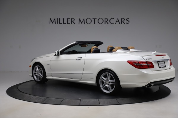 Used 2012 Mercedes-Benz E-Class E 550 for sale Sold at McLaren Greenwich in Greenwich CT 06830 3