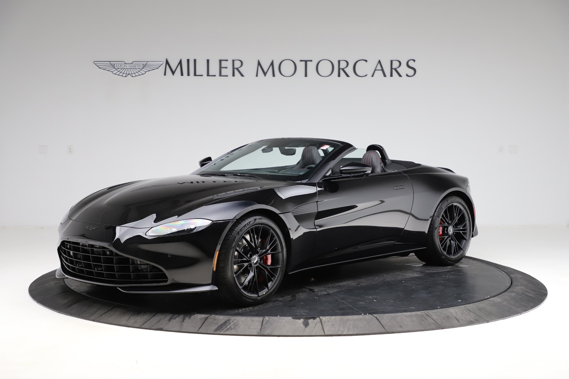 New 2021 Aston Martin Vantage Roadster for sale Sold at McLaren Greenwich in Greenwich CT 06830 1