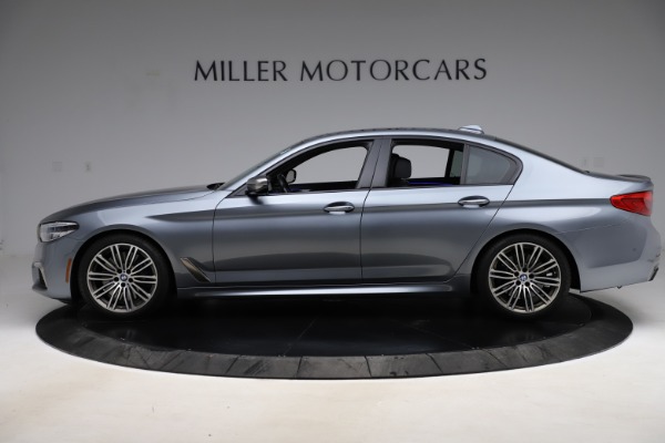 Used 2018 BMW 5 Series M550i xDrive for sale Sold at McLaren Greenwich in Greenwich CT 06830 3