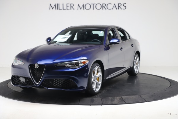 New 2021 Alfa Romeo Giulia Ti Sport Q4 for sale Sold at McLaren Greenwich in Greenwich CT 06830 1