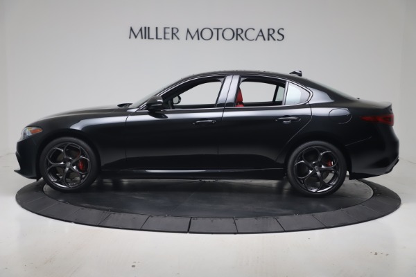 New 2021 Alfa Romeo Giulia Ti Sport Q4 for sale Sold at McLaren Greenwich in Greenwich CT 06830 3