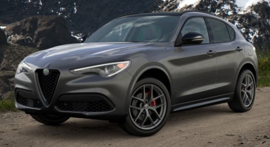 New 2021 Alfa Romeo Stelvio Ti Sport Q4 for sale Sold at McLaren Greenwich in Greenwich CT 06830 1