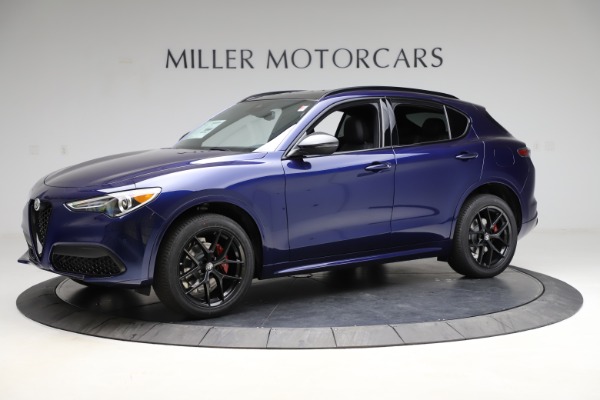 New 2021 Alfa Romeo Stelvio Ti Sport Q4 for sale $56,750 at McLaren Greenwich in Greenwich CT 06830 2