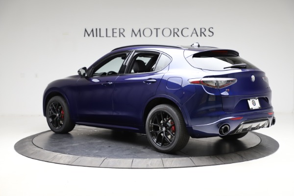 New 2021 Alfa Romeo Stelvio Ti Sport Q4 for sale Sold at McLaren Greenwich in Greenwich CT 06830 4