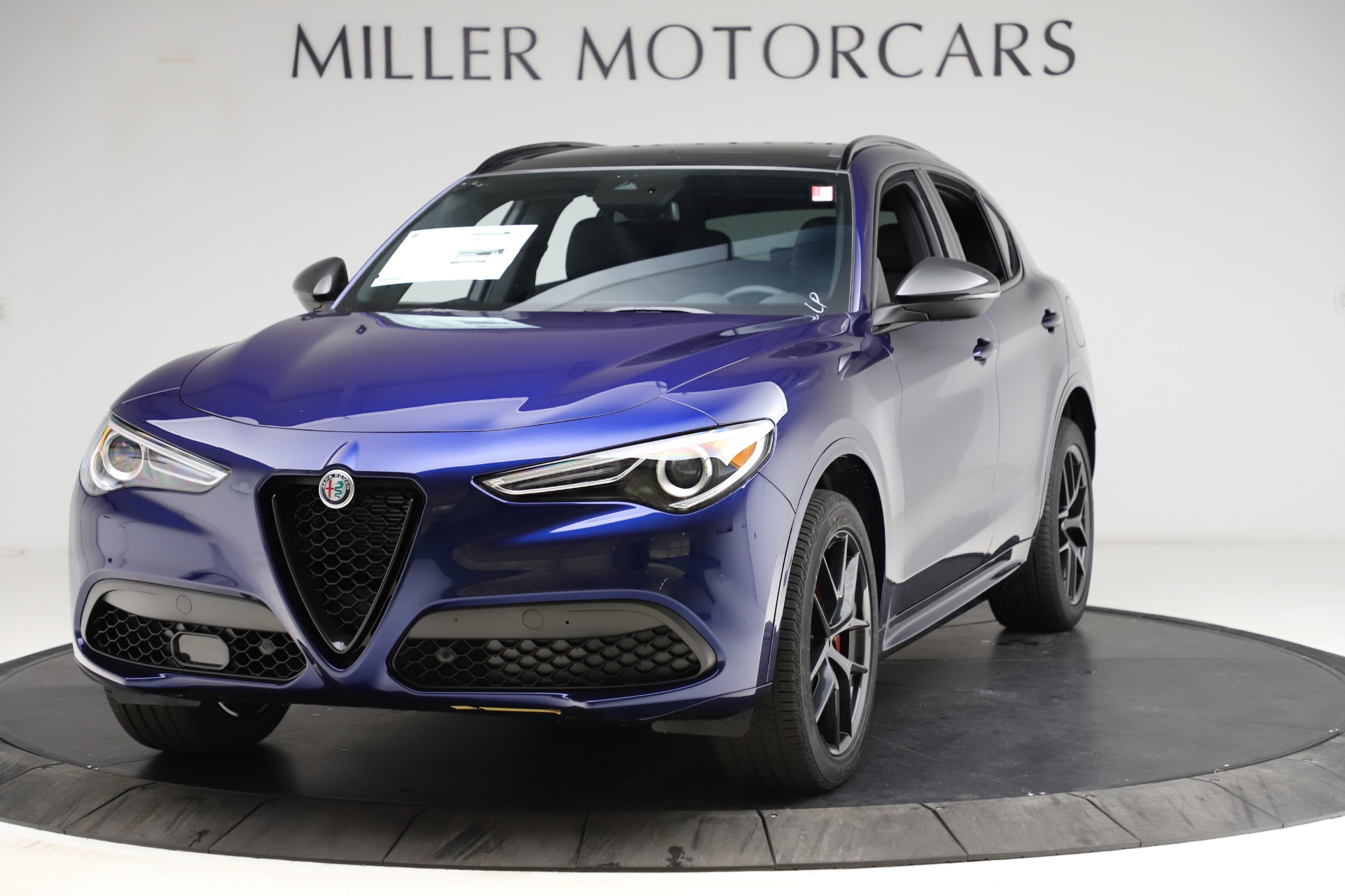 New 2021 Alfa Romeo Stelvio Ti Sport Q4 for sale $56,750 at McLaren Greenwich in Greenwich CT 06830 1