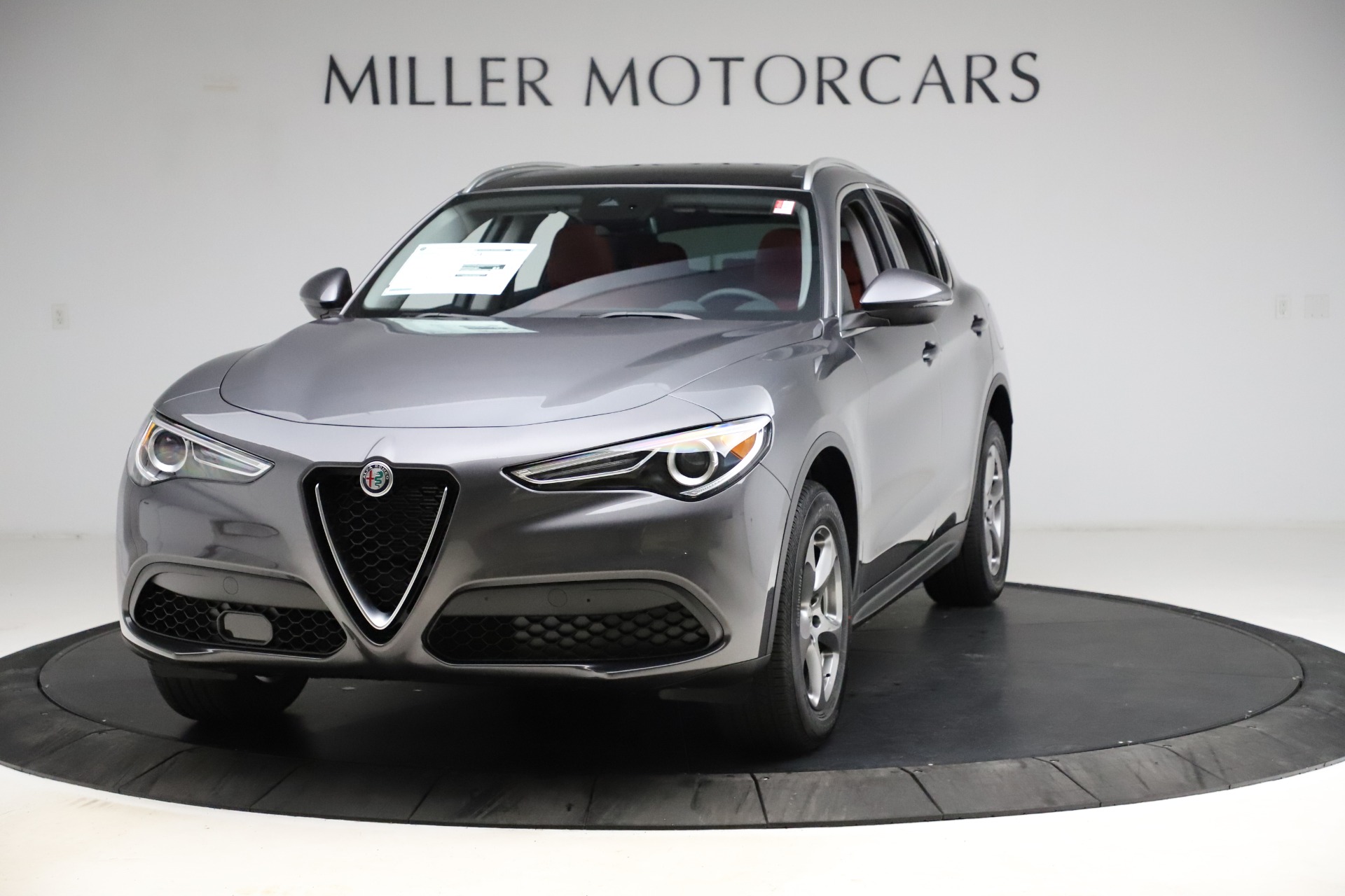 New 2021 Alfa Romeo Stelvio Q4 for sale Sold at McLaren Greenwich in Greenwich CT 06830 1