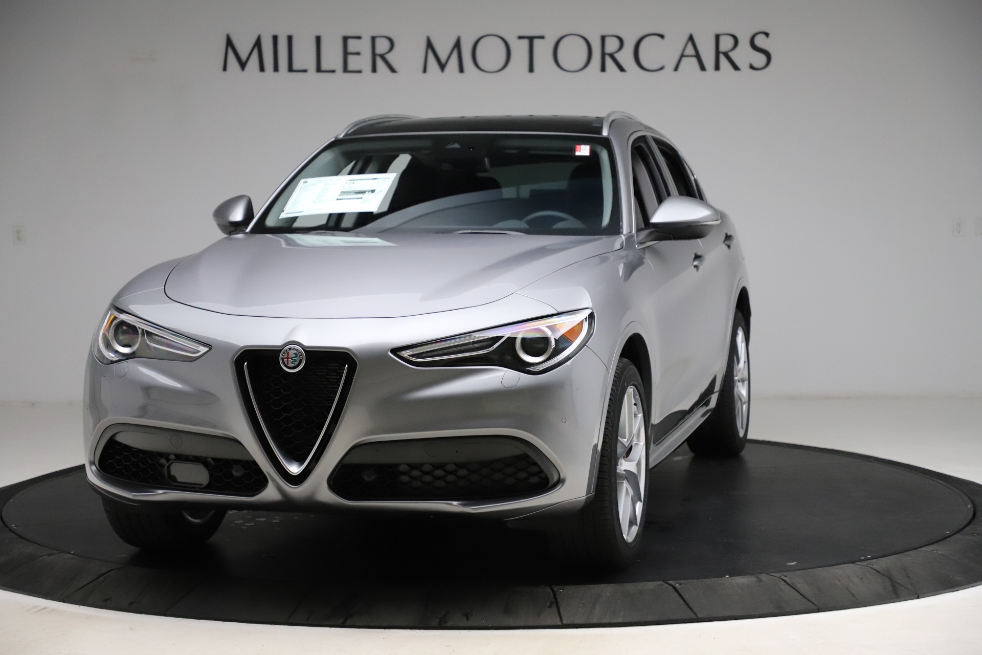 New 2021 Alfa Romeo Stelvio Ti Q4 for sale Sold at McLaren Greenwich in Greenwich CT 06830 1