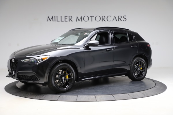 New 2021 Alfa Romeo Stelvio Ti Sport Q4 for sale $56,450 at McLaren Greenwich in Greenwich CT 06830 2