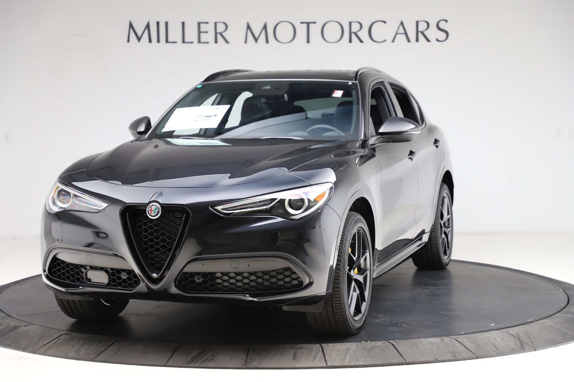 New 2021 Alfa Romeo Stelvio Ti Sport Q4 for sale $56,450 at McLaren Greenwich in Greenwich CT 06830 1