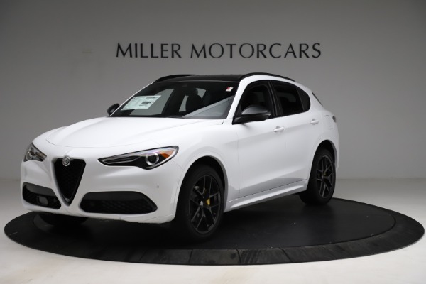 New 2021 Alfa Romeo Stelvio Ti Sport Q4 for sale Sold at McLaren Greenwich in Greenwich CT 06830 2