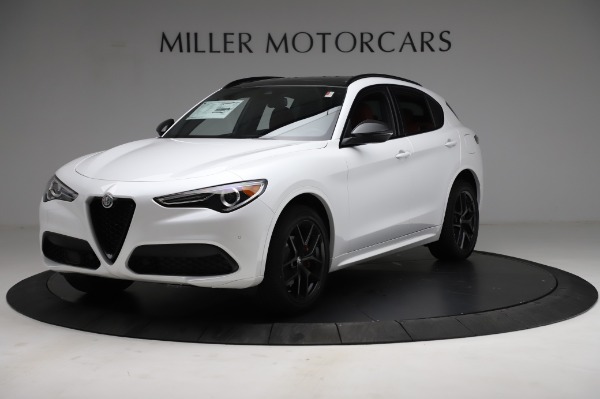 New 2021 Alfa Romeo Stelvio Ti Sport Q4 for sale Sold at McLaren Greenwich in Greenwich CT 06830 2