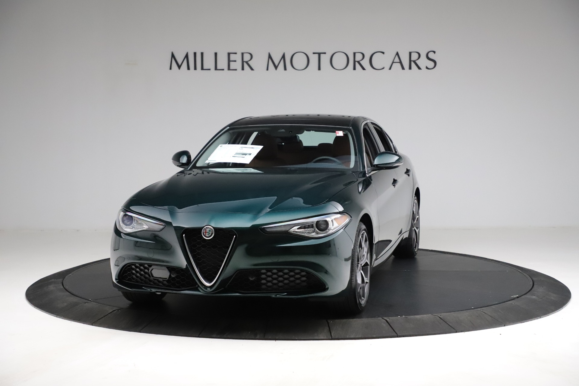 New 2021 Alfa Romeo Giulia Ti Q4 for sale Sold at McLaren Greenwich in Greenwich CT 06830 1