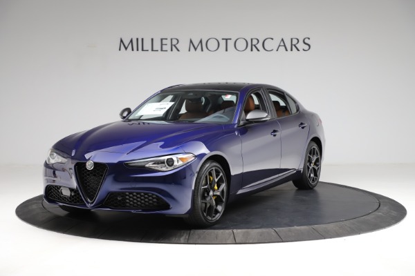 New 2021 Alfa Romeo Giulia Ti Q4 for sale Sold at McLaren Greenwich in Greenwich CT 06830 1