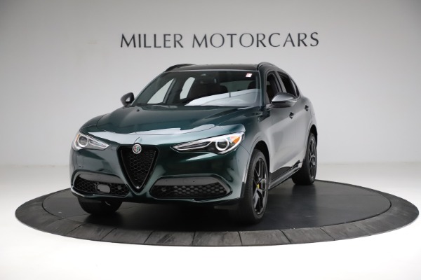 New 2021 Alfa Romeo Stelvio Ti Sport Q4 for sale $56,400 at McLaren Greenwich in Greenwich CT 06830 1
