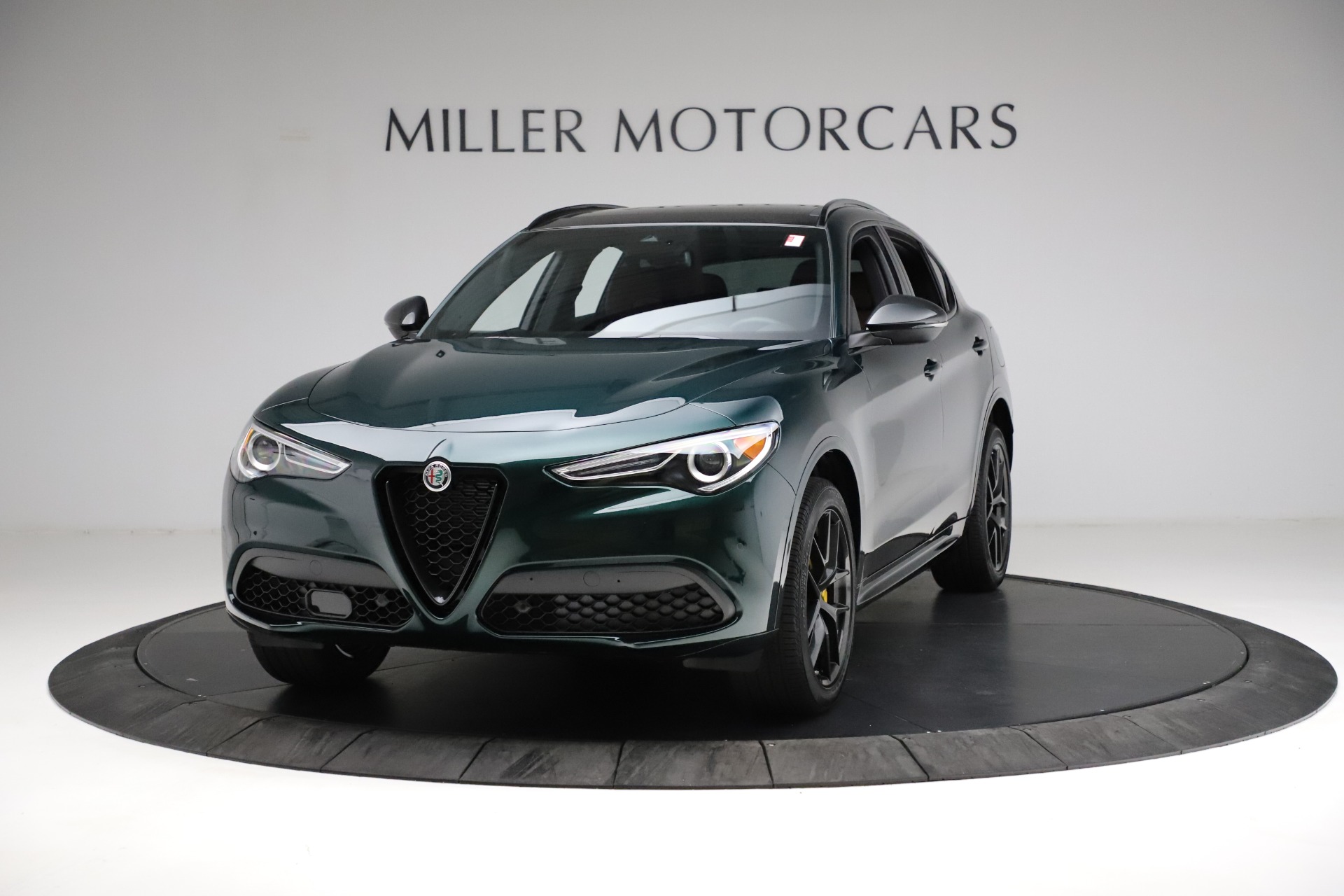 New 2021 Alfa Romeo Stelvio Ti Sport Q4 for sale $56,400 at McLaren Greenwich in Greenwich CT 06830 1