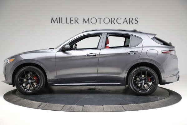 New 2021 Alfa Romeo Stelvio Ti Sport Q4 for sale Sold at McLaren Greenwich in Greenwich CT 06830 3