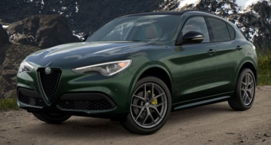 New 2021 Alfa Romeo Stelvio Ti Sport Q4 for sale $56,400 at McLaren Greenwich in Greenwich CT 06830 1