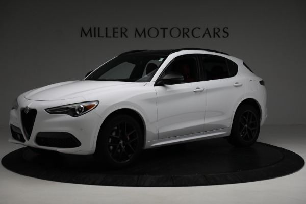 Used 2021 Alfa Romeo Stelvio Ti Sport Q4 for sale Sold at McLaren Greenwich in Greenwich CT 06830 2