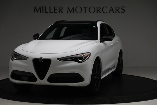 New 2021 Alfa Romeo Stelvio Ti Sport Q4 for sale $56,040 at McLaren Greenwich in Greenwich CT 06830 1