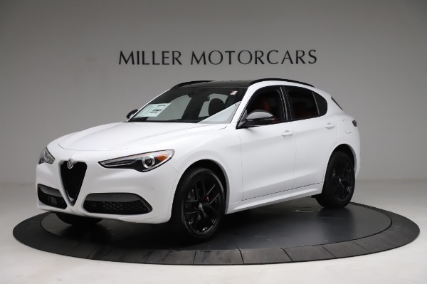 New 2021 Alfa Romeo Stelvio Ti Sport Q4 for sale Sold at McLaren Greenwich in Greenwich CT 06830 2