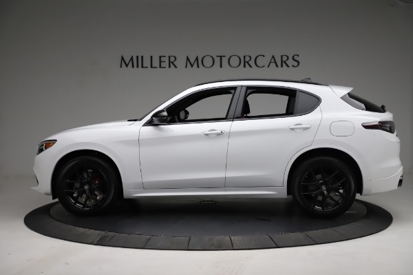 New 2021 Alfa Romeo Stelvio Ti Sport Q4 for sale Sold at McLaren Greenwich in Greenwich CT 06830 3