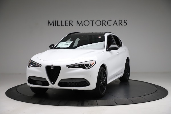 New 2021 Alfa Romeo Stelvio Ti Sport Q4 for sale Sold at McLaren Greenwich in Greenwich CT 06830 1