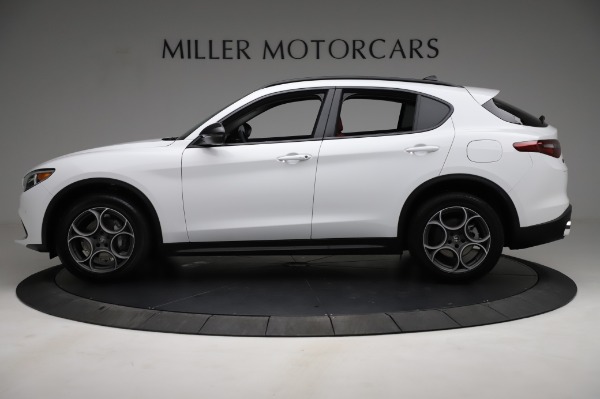 New 2021 Alfa Romeo Stelvio Q4 for sale Sold at McLaren Greenwich in Greenwich CT 06830 3