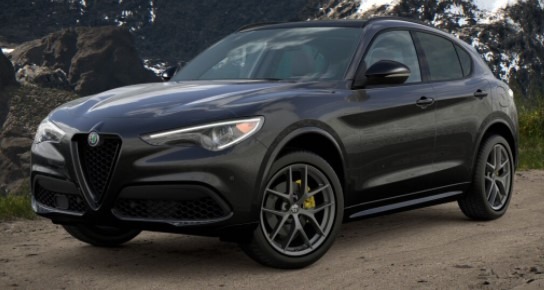 New 2021 Alfa Romeo Stelvio Ti Sport Q4 for sale Sold at McLaren Greenwich in Greenwich CT 06830 1