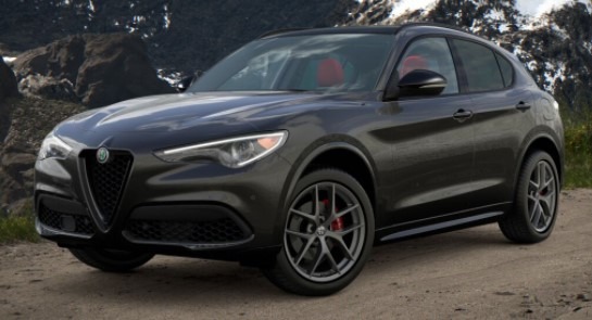 New 2021 Alfa Romeo Stelvio Ti Sport for sale Sold at McLaren Greenwich in Greenwich CT 06830 1