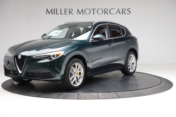 New 2021 Alfa Romeo Stelvio Ti Q4 for sale Sold at McLaren Greenwich in Greenwich CT 06830 2