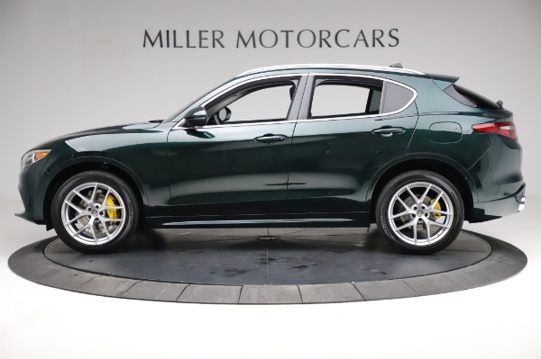 New 2021 Alfa Romeo Stelvio Ti Q4 for sale Sold at McLaren Greenwich in Greenwich CT 06830 3