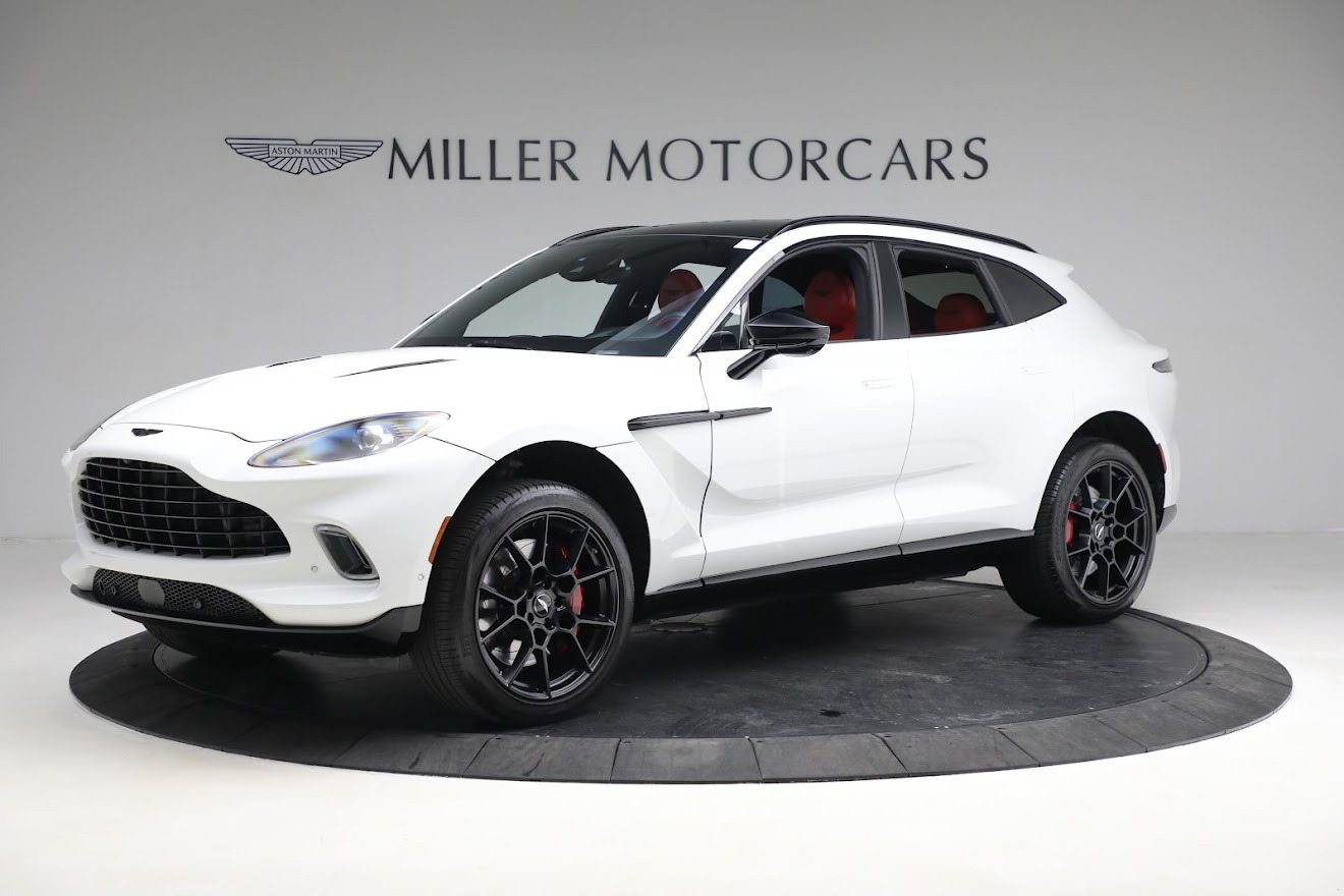 Used 2021 Aston Martin DBX for sale $137,900 at McLaren Greenwich in Greenwich CT 06830 1