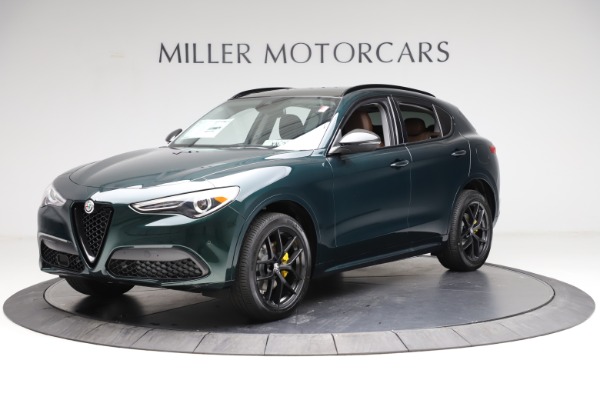 New 2021 Alfa Romeo Stelvio Ti Q4 for sale Sold at McLaren Greenwich in Greenwich CT 06830 2