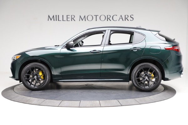 New 2021 Alfa Romeo Stelvio Ti Q4 for sale Sold at McLaren Greenwich in Greenwich CT 06830 3