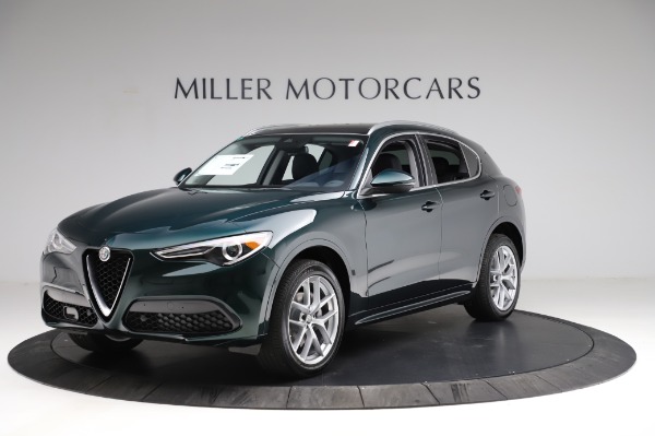 New 2021 Alfa Romeo Stelvio Ti Q4 for sale $53,500 at McLaren Greenwich in Greenwich CT 06830 2