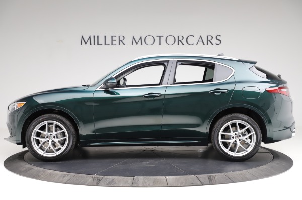 New 2021 Alfa Romeo Stelvio Ti Q4 for sale Sold at McLaren Greenwich in Greenwich CT 06830 3