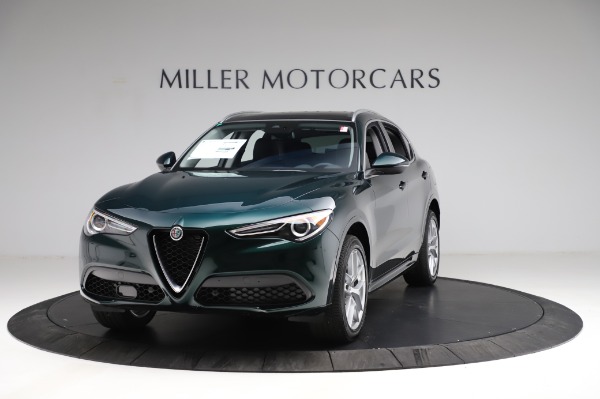 New 2021 Alfa Romeo Stelvio Ti Q4 for sale $53,500 at McLaren Greenwich in Greenwich CT 06830 1