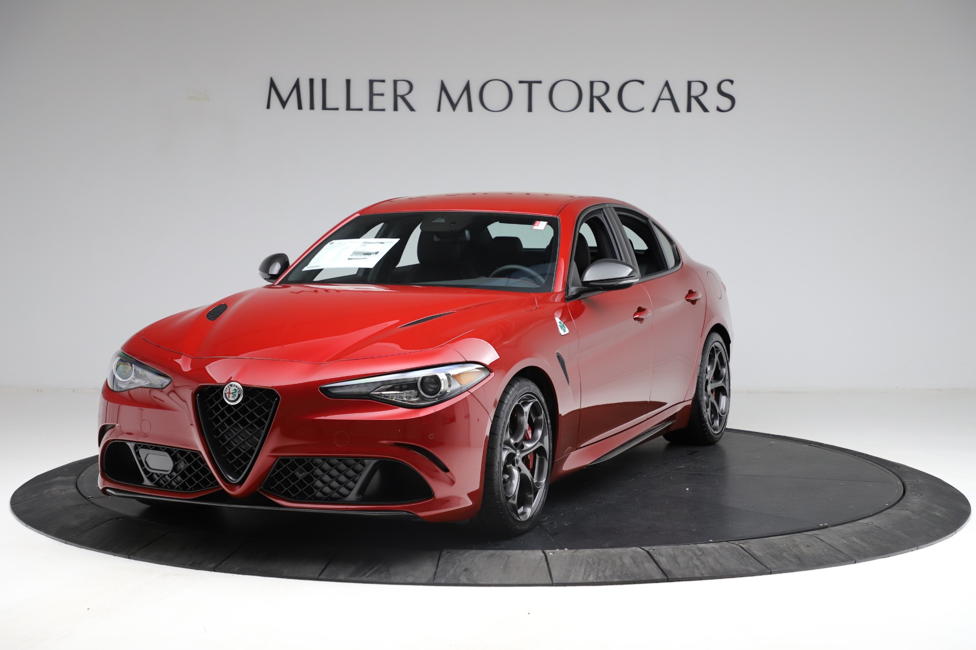 New 2021 Alfa Romeo Giulia Quadrifoglio for sale Sold at McLaren Greenwich in Greenwich CT 06830 1